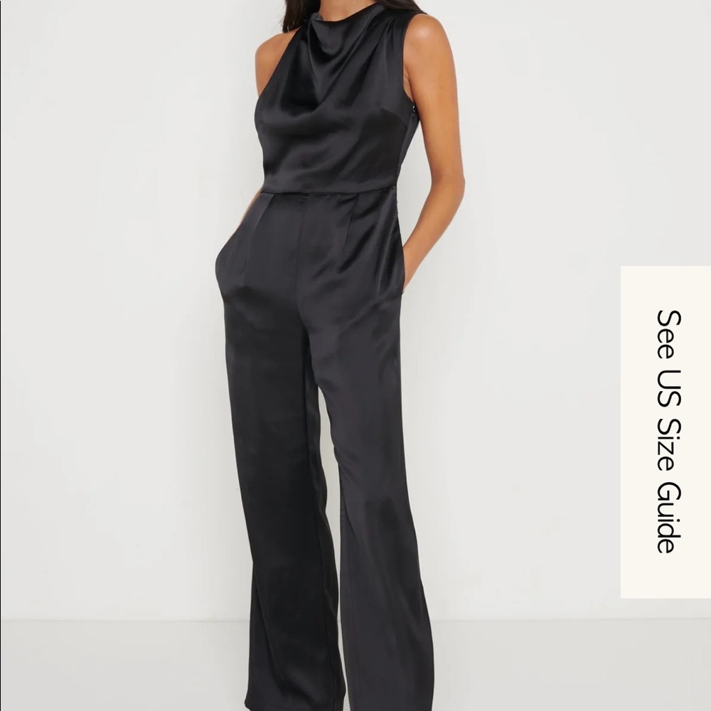 Pretty Lavish Cowl Neck Jumpsuit